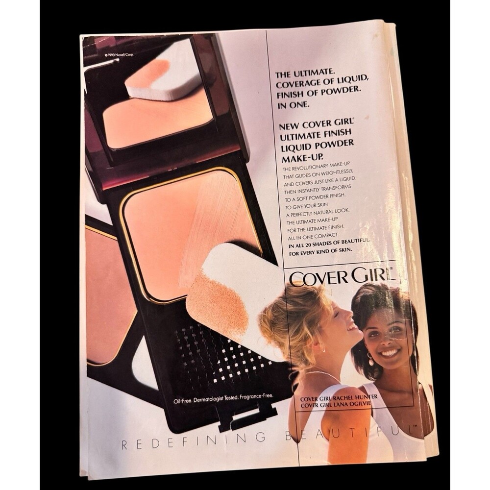 Vintage Vogue Magazine august 1993 cindy crawford cover - Picture 6 of 15
